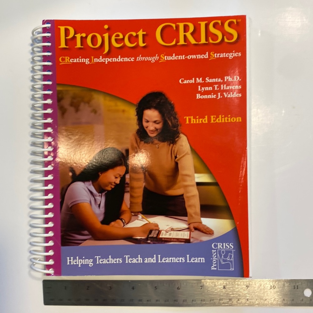 Project CRISS Clean Copy; Teacher Teachers